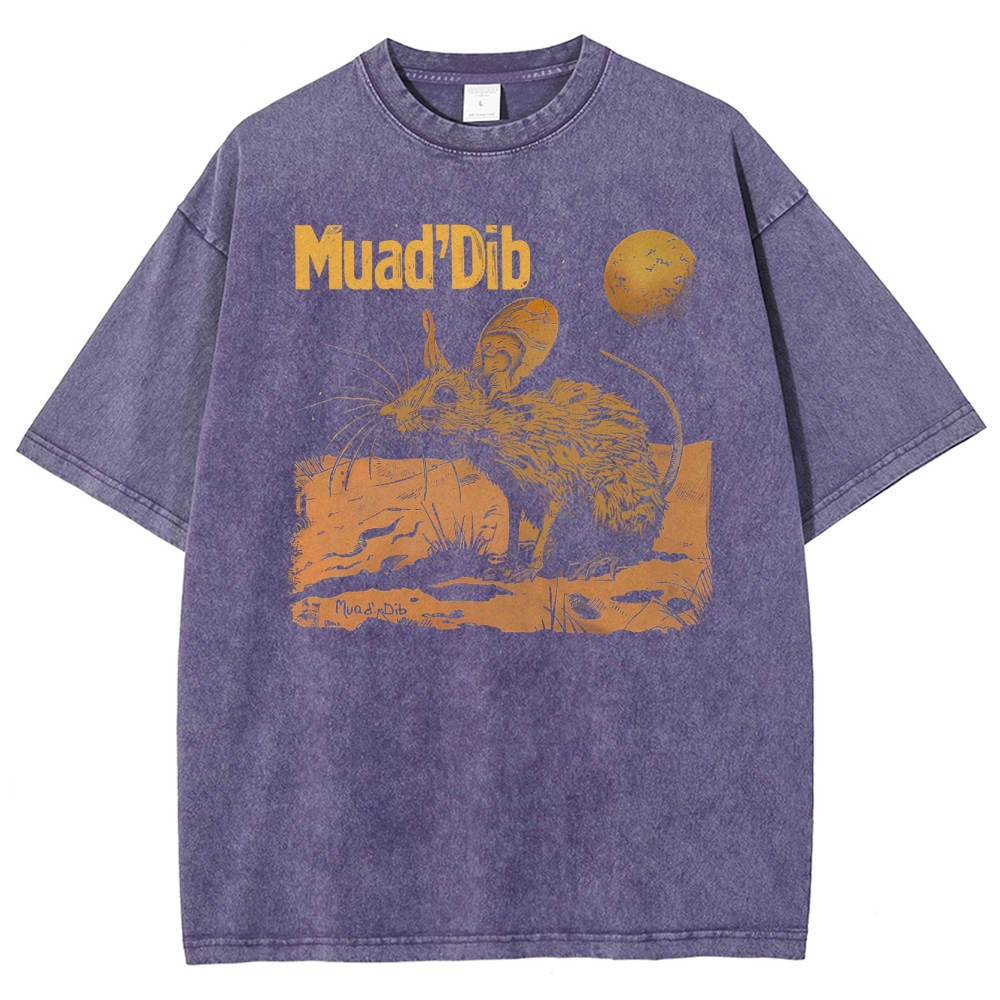 Desert Mouse & Cosmic Survival Washed T-Shirt 