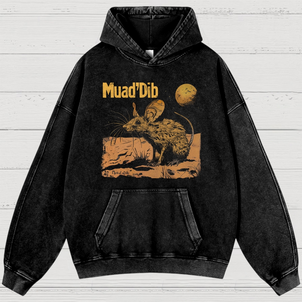 Desert Mouse & Cosmic Survival Washed Hoodies 