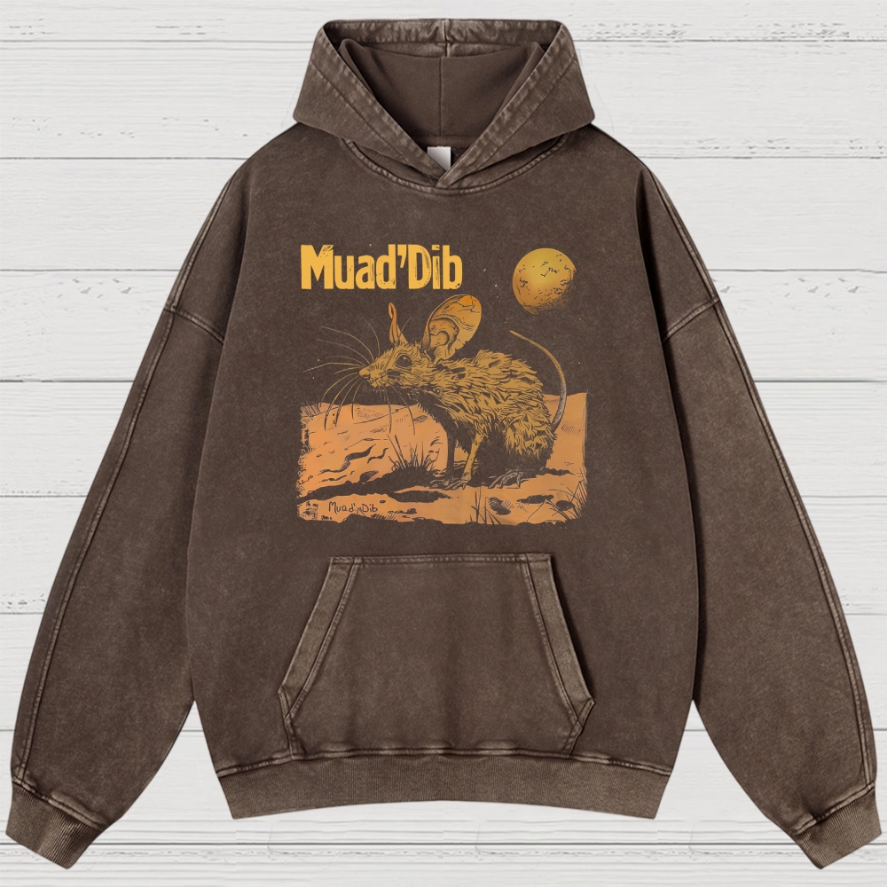Desert Mouse & Cosmic Survival Washed Hoodies 