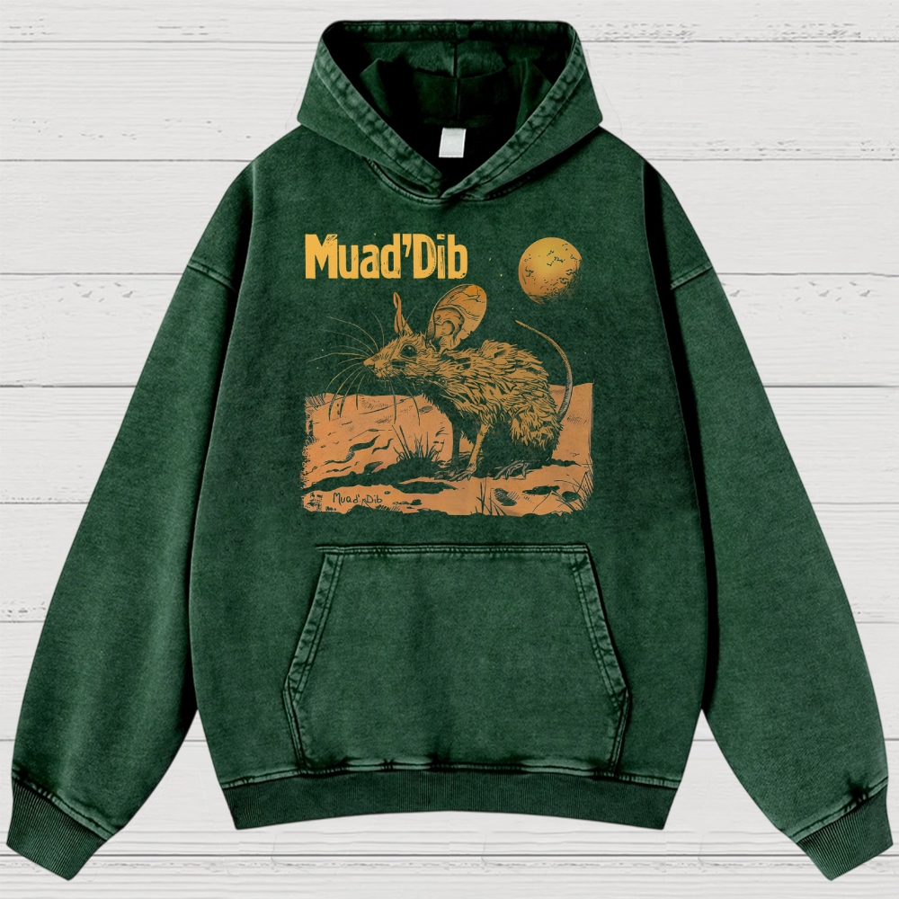 Desert Mouse & Cosmic Survival Washed Hoodies 