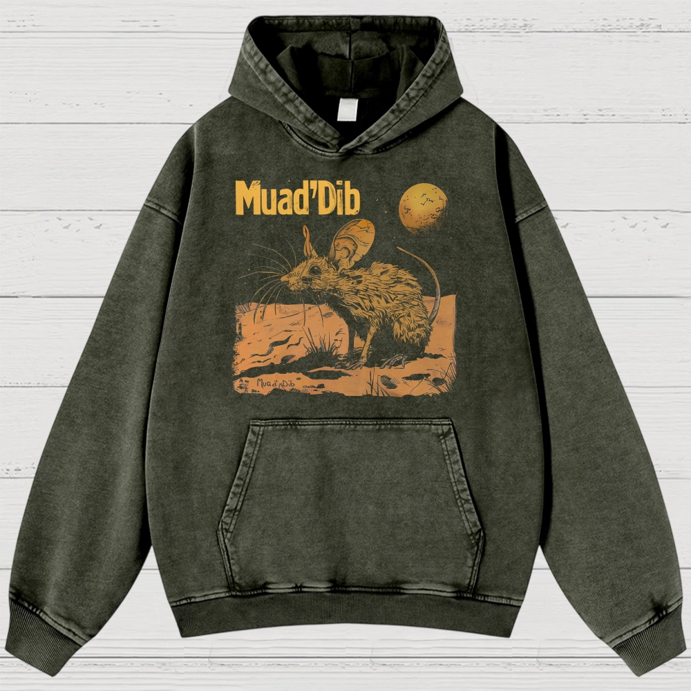 Desert Mouse & Cosmic Survival Washed Hoodies 