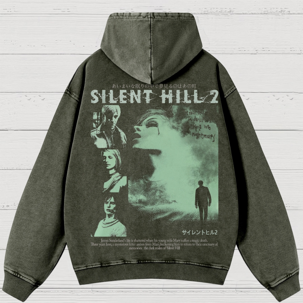 Dream Descent Washed Hoodies 