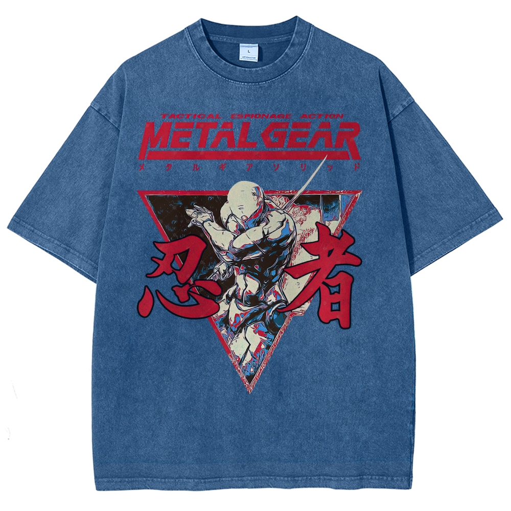 Cyber Ninja Operative Washed T-Shirt 