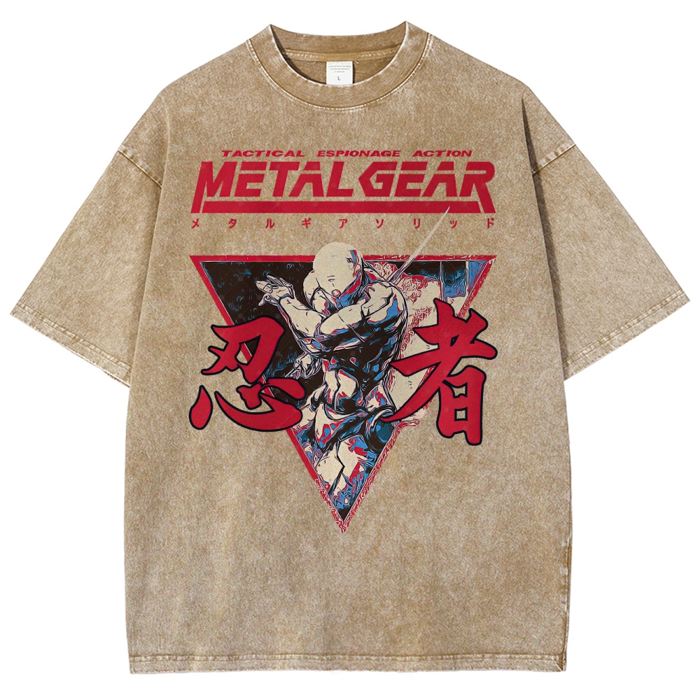 Cyber Ninja Operative Washed T-Shirt 