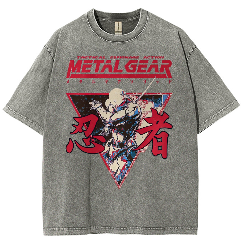 Cyber Ninja Operative Washed T-Shirt 