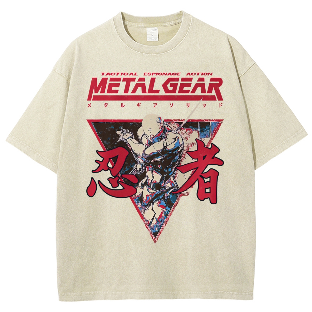 Cyber Ninja Operative Washed T-Shirt 