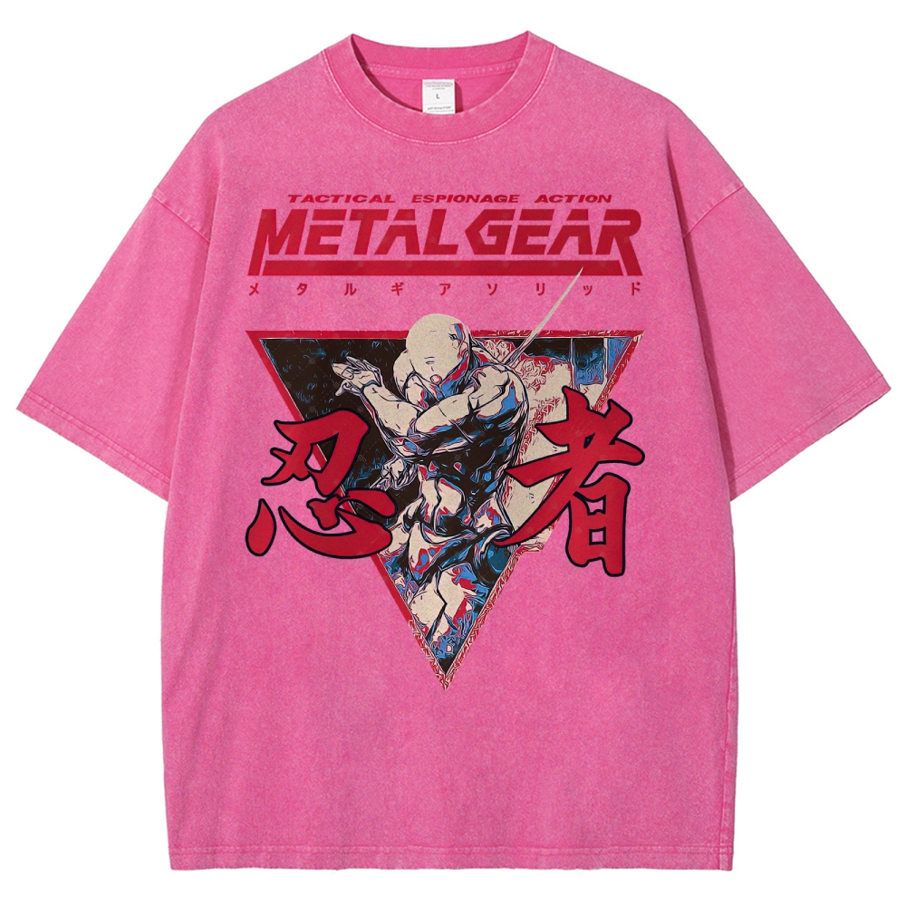 Cyber Ninja Operative Washed T-Shirt 