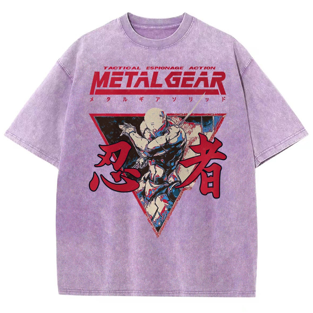 Cyber Ninja Operative Washed T-Shirt 