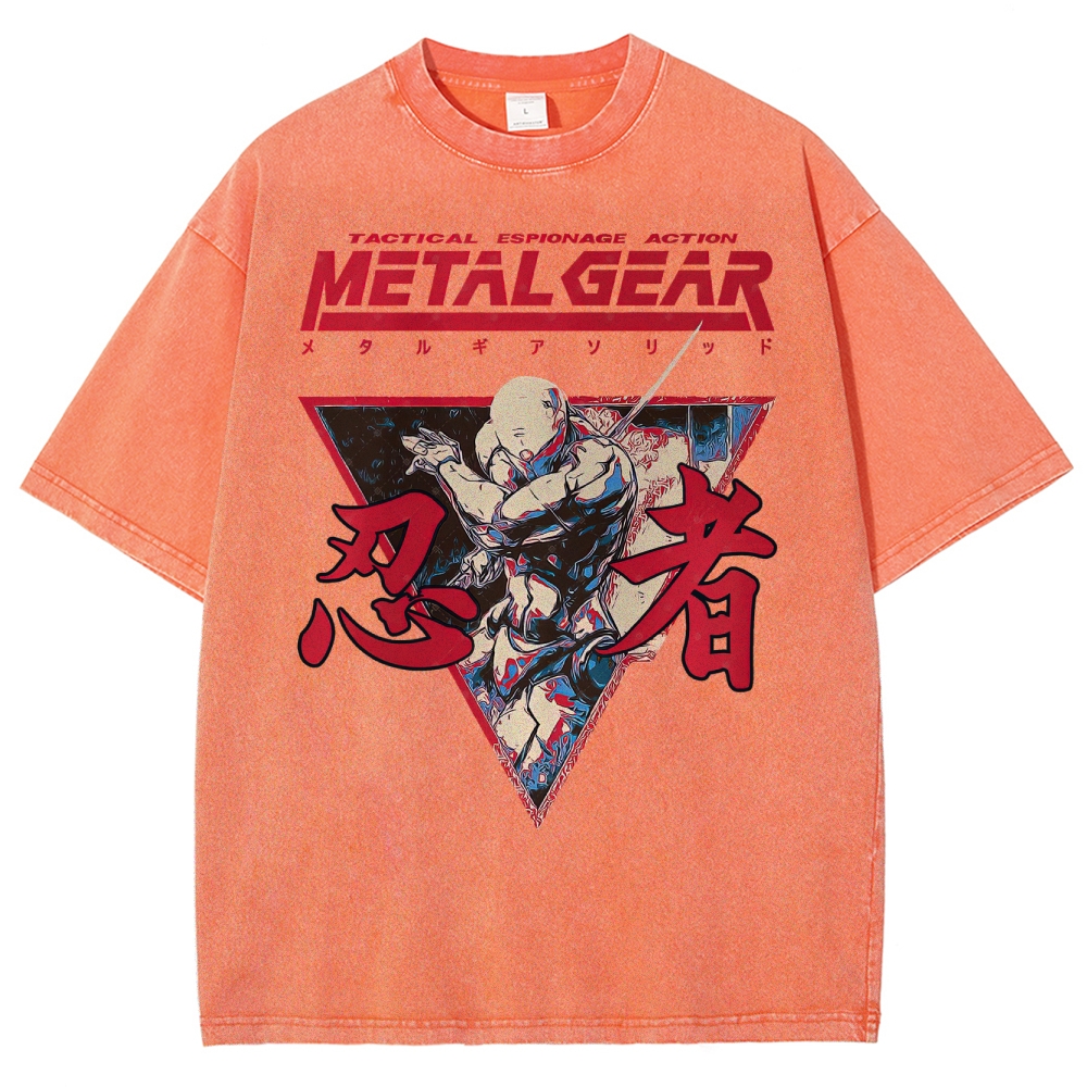 Cyber Ninja Operative Washed T-Shirt 