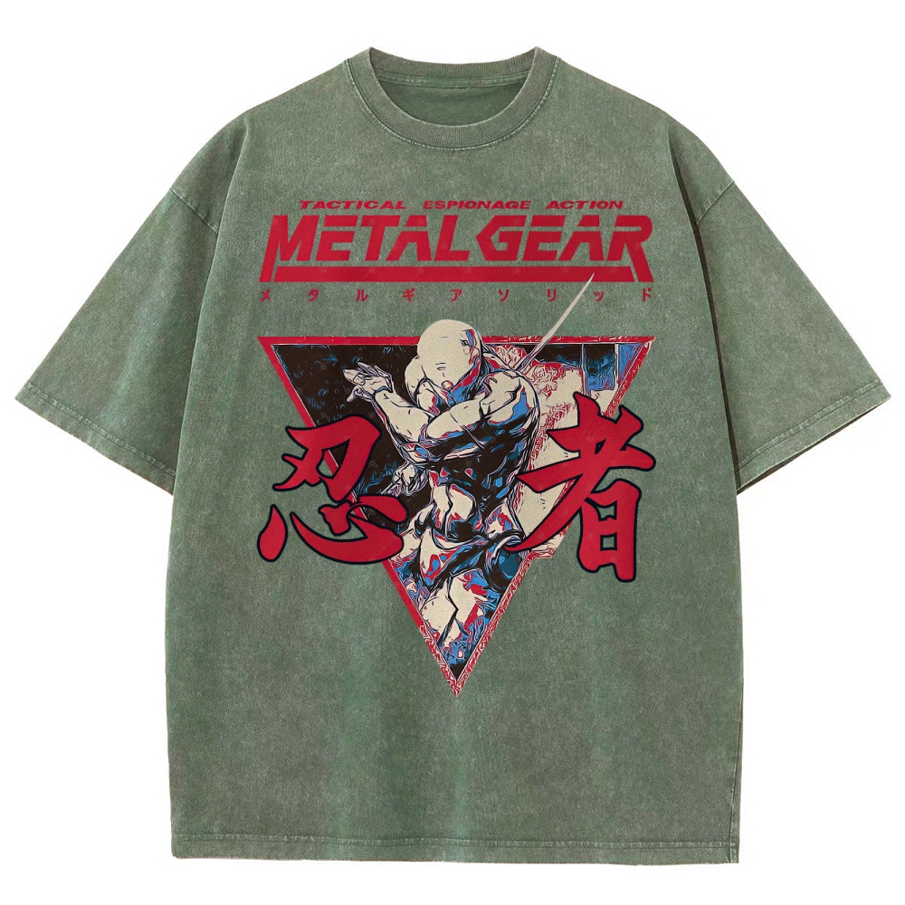 Cyber Ninja Operative Washed T-Shirt 