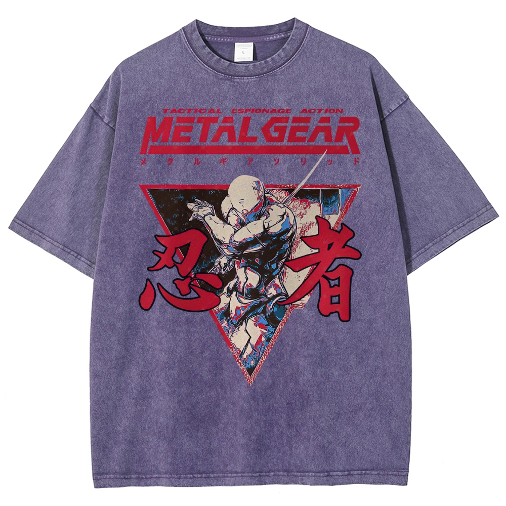 Cyber Ninja Operative Washed T-Shirt 