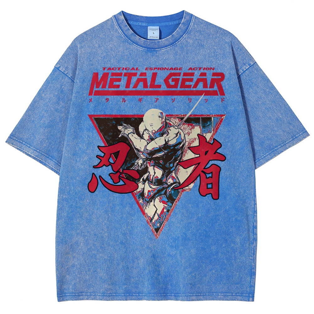 Cyber Ninja Operative Washed T-Shirt 