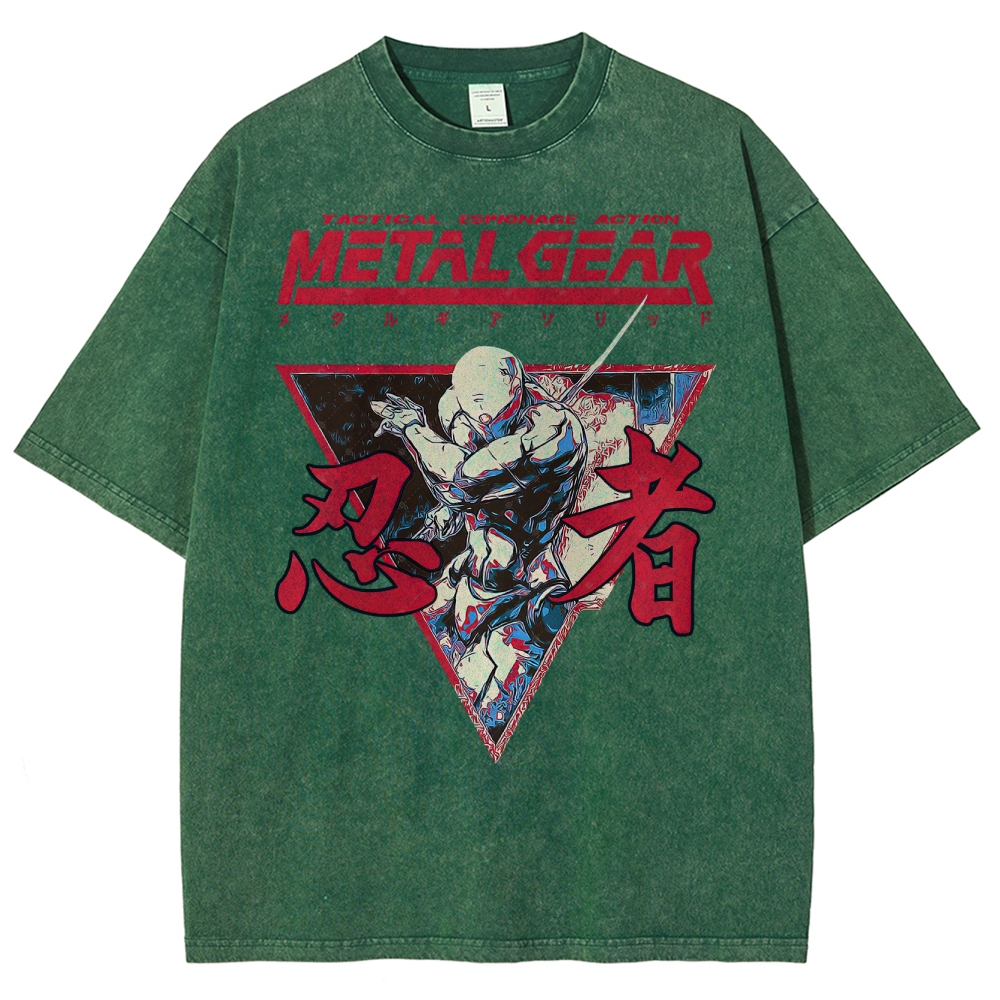 Cyber Ninja Operative Washed T-Shirt 