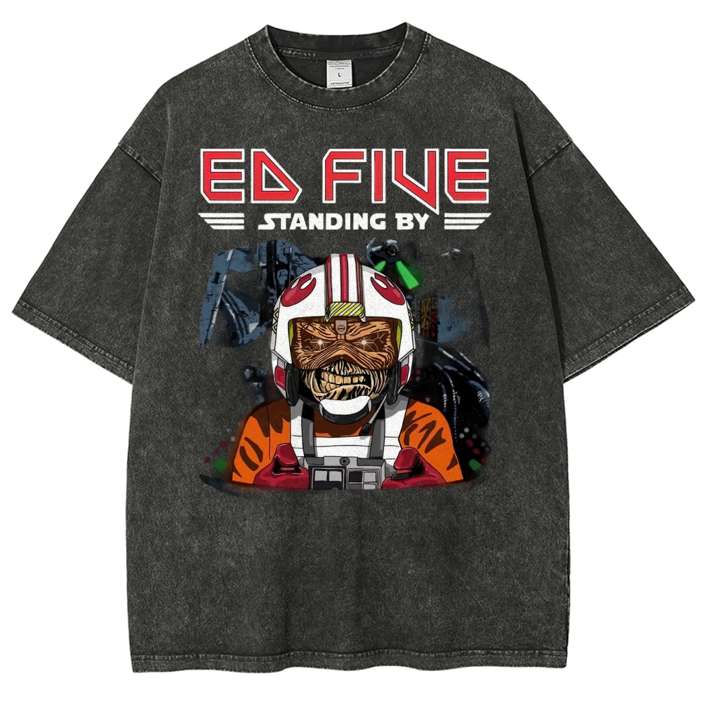 Zombie Space Pilot Washed T-Shirt