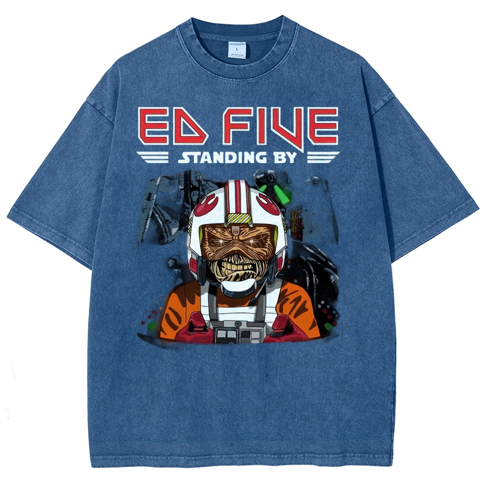 Zombie Space Pilot Washed T-Shirt