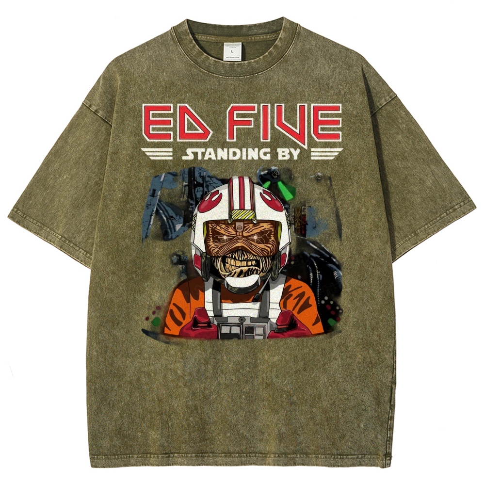 Zombie Space Pilot Washed T-Shirt