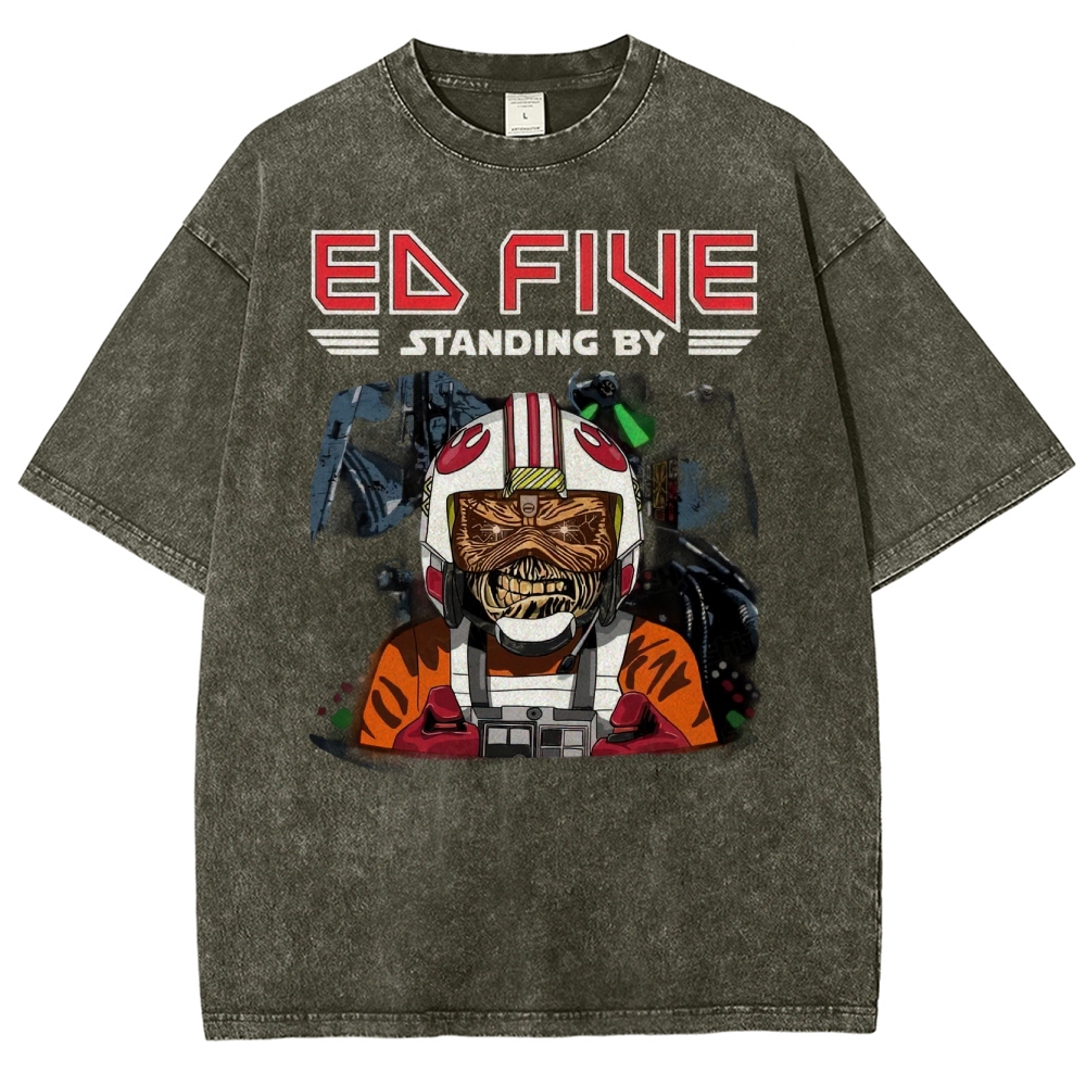 Zombie Space Pilot Washed T-Shirt