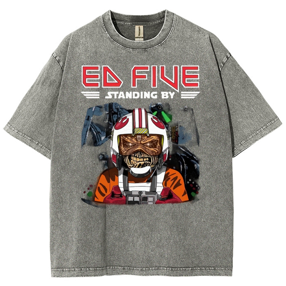 Zombie Space Pilot Washed T-Shirt