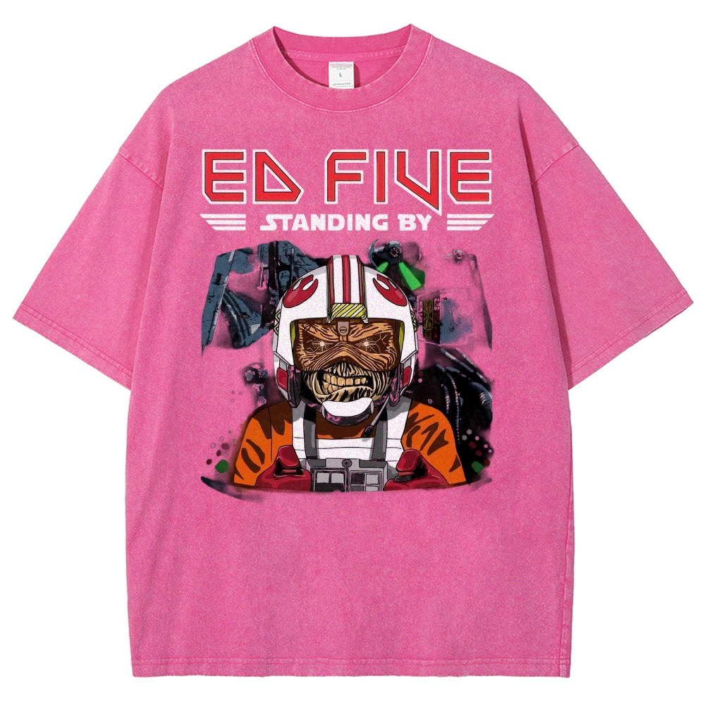 Zombie Space Pilot Washed T-Shirt