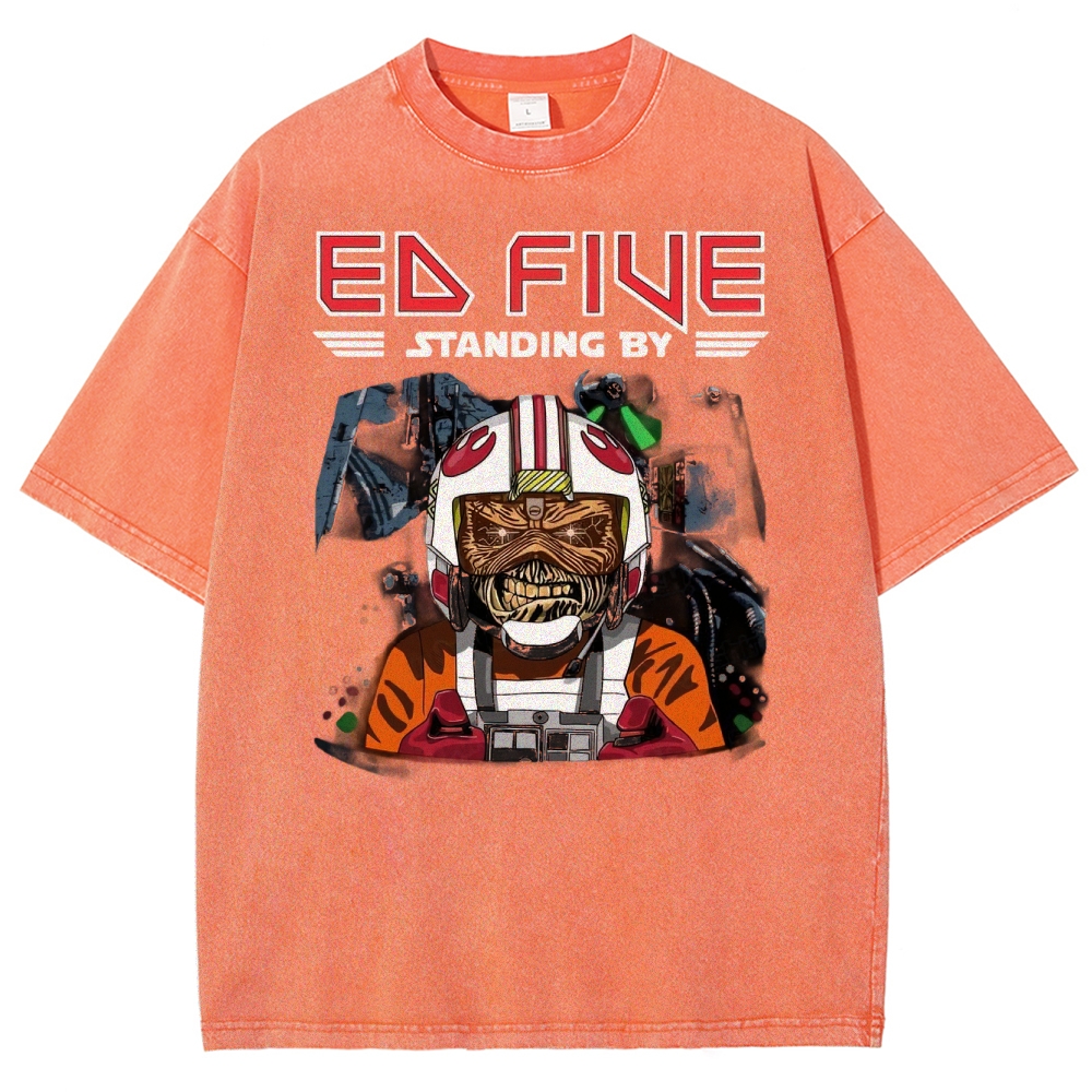 Zombie Space Pilot Washed T-Shirt