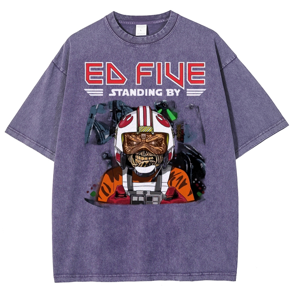 Zombie Space Pilot Washed T-Shirt