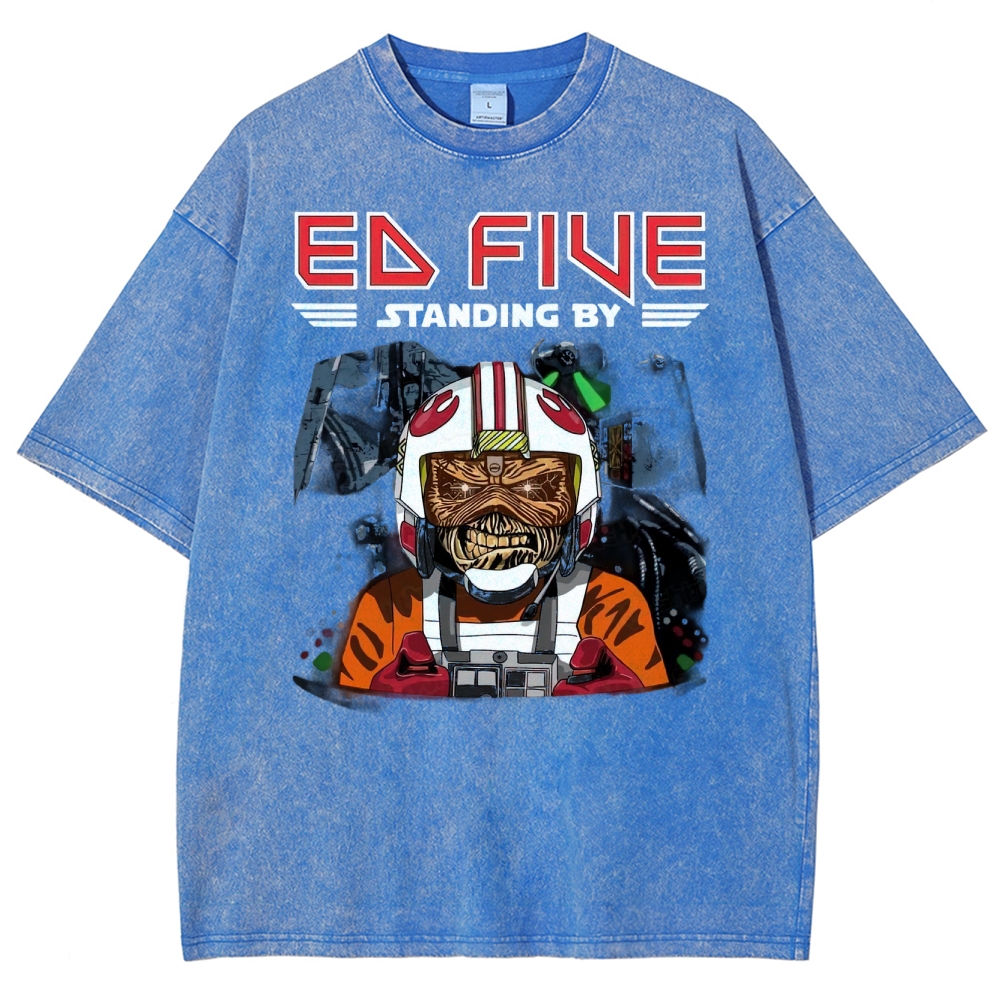 Zombie Space Pilot Washed T-Shirt