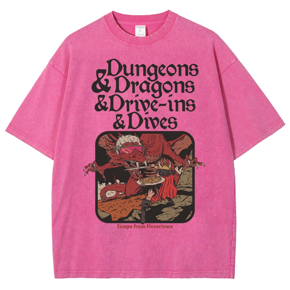 Monsters & Meals Washed T-Shirt 