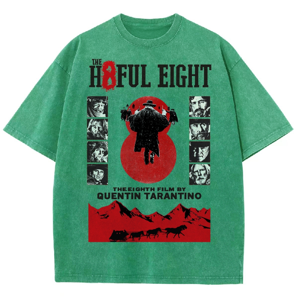 Western Noir Silhouette Washed T-Shirt 