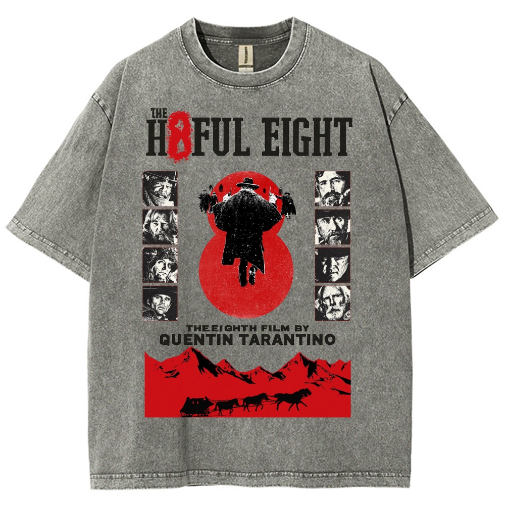 Western Noir Silhouette Washed T-Shirt 