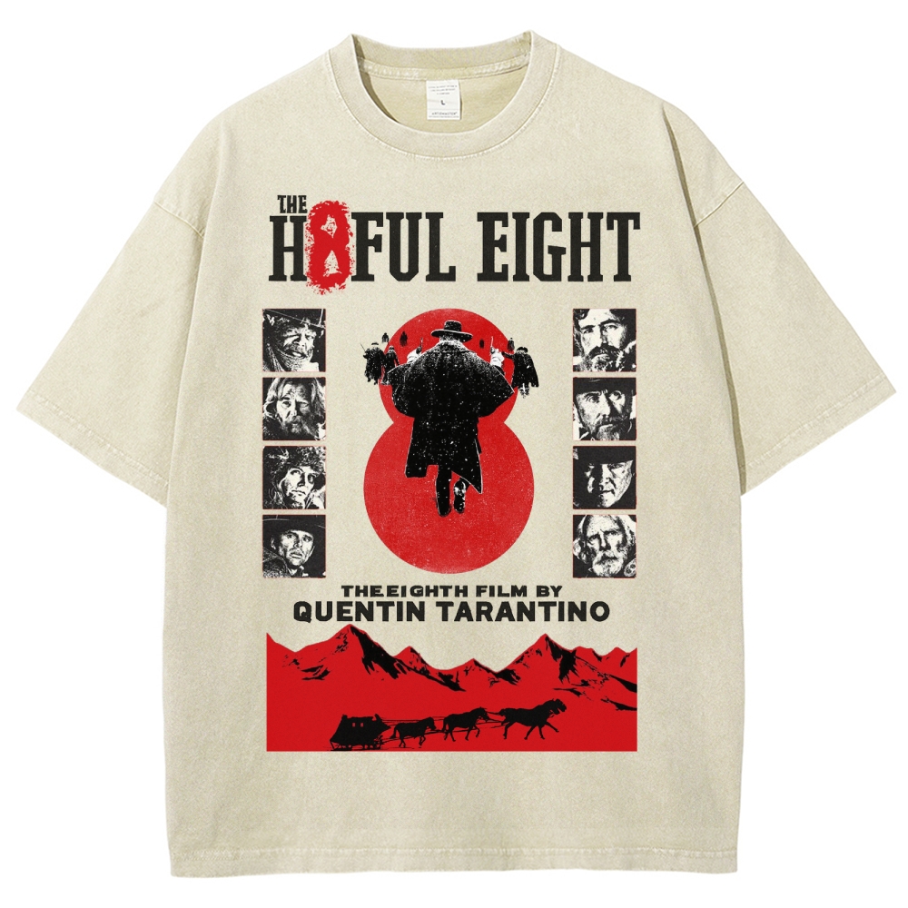 Western Noir Silhouette Washed T-Shirt 