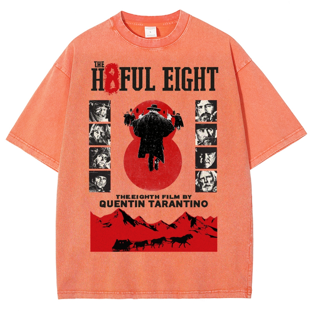 Western Noir Silhouette Washed T-Shirt 