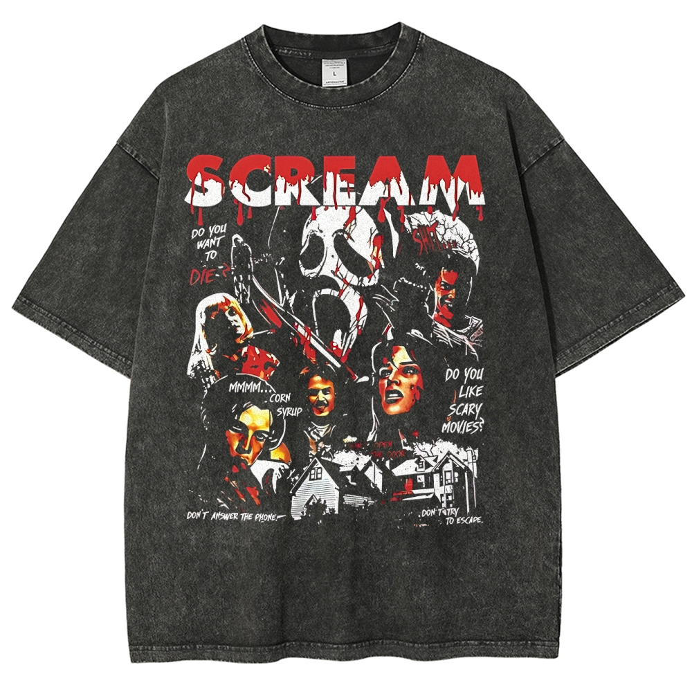 90s Fear Culture Washed T-Shirt