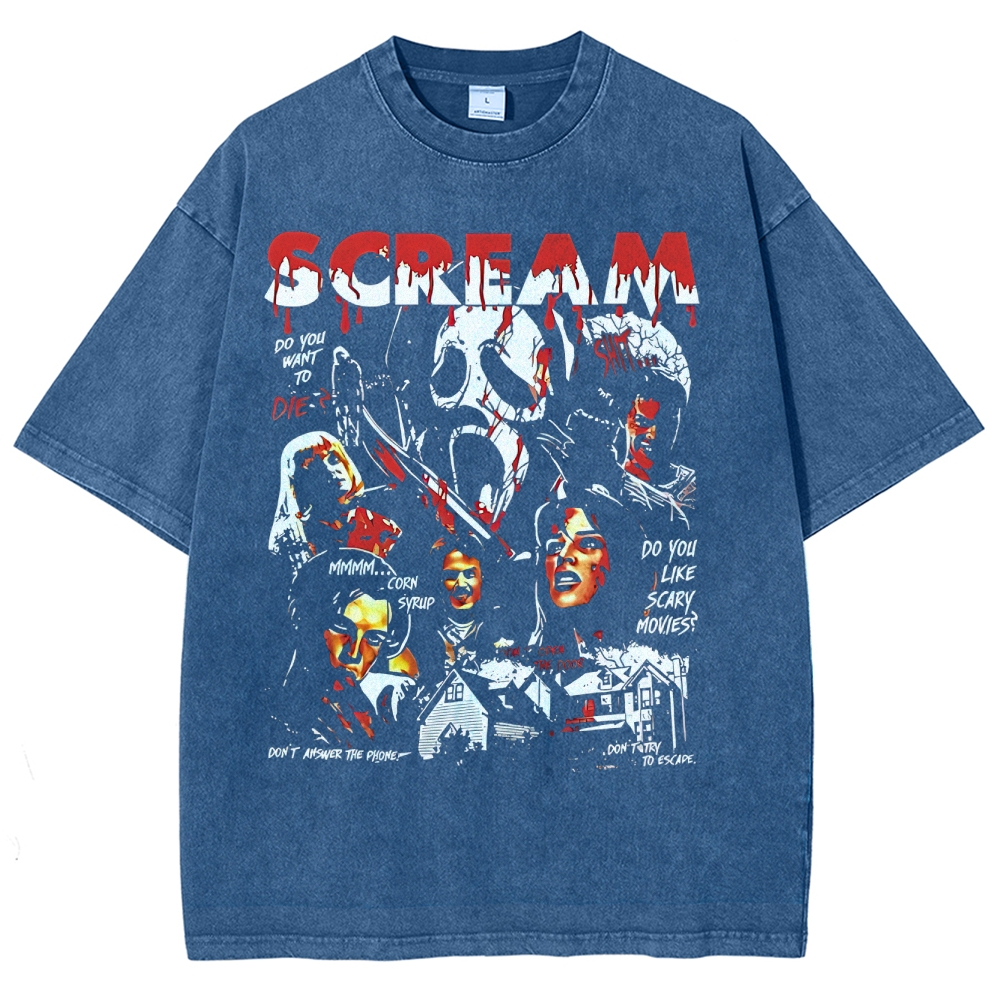 90s Fear Culture Washed T-Shirt