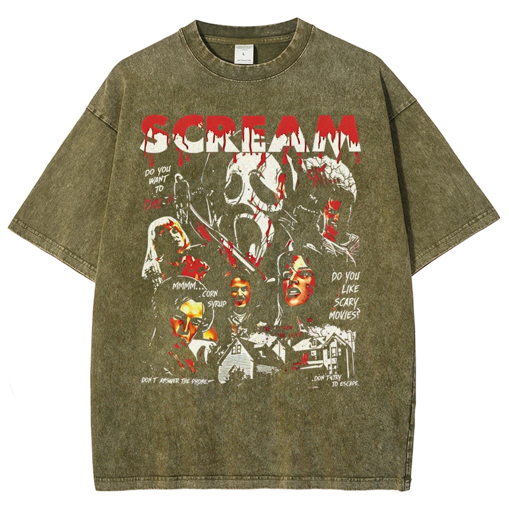 90s Fear Culture Washed T-Shirt
