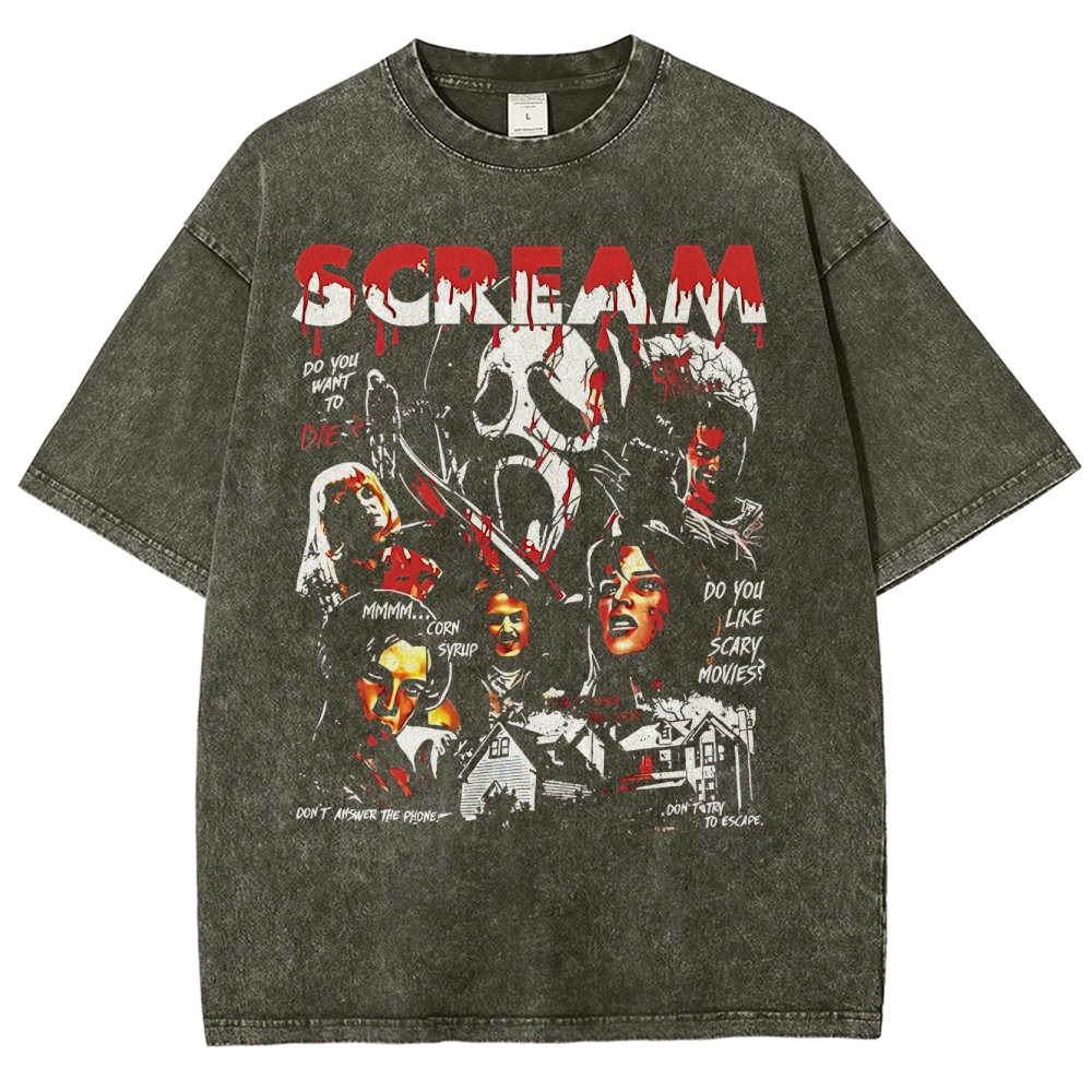 90s Fear Culture Washed T-Shirt