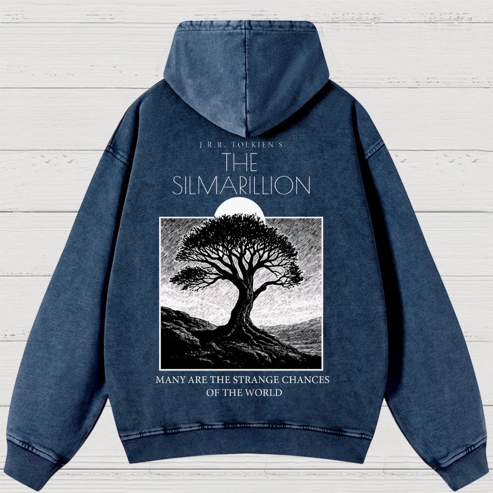 Fantasy Tree Washed Hoodies 