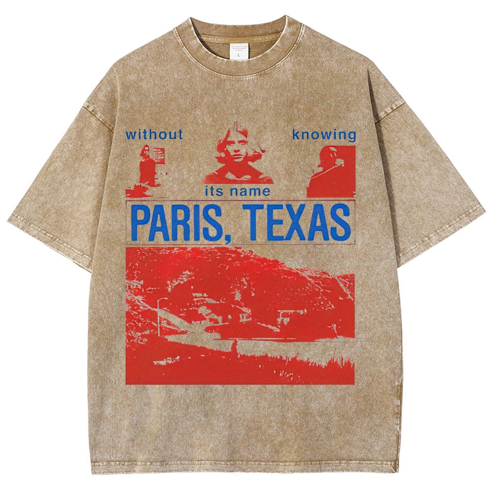 Drama Road Trip Graphic Retro Washed T-Shirt