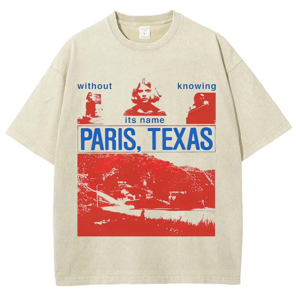 Drama Road Trip Graphic Retro Washed T-Shirt