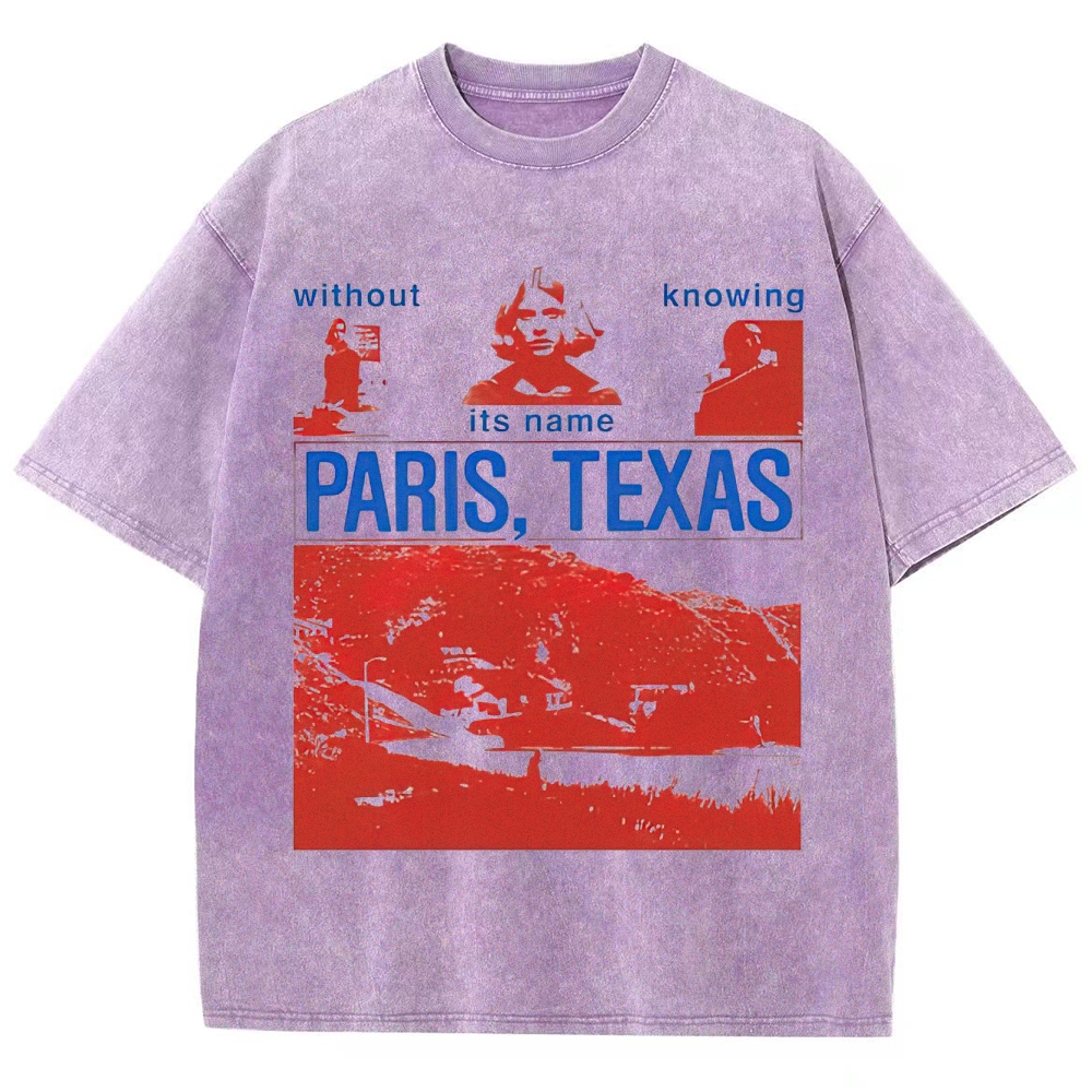 Drama Road Trip Graphic Retro Washed T-Shirt