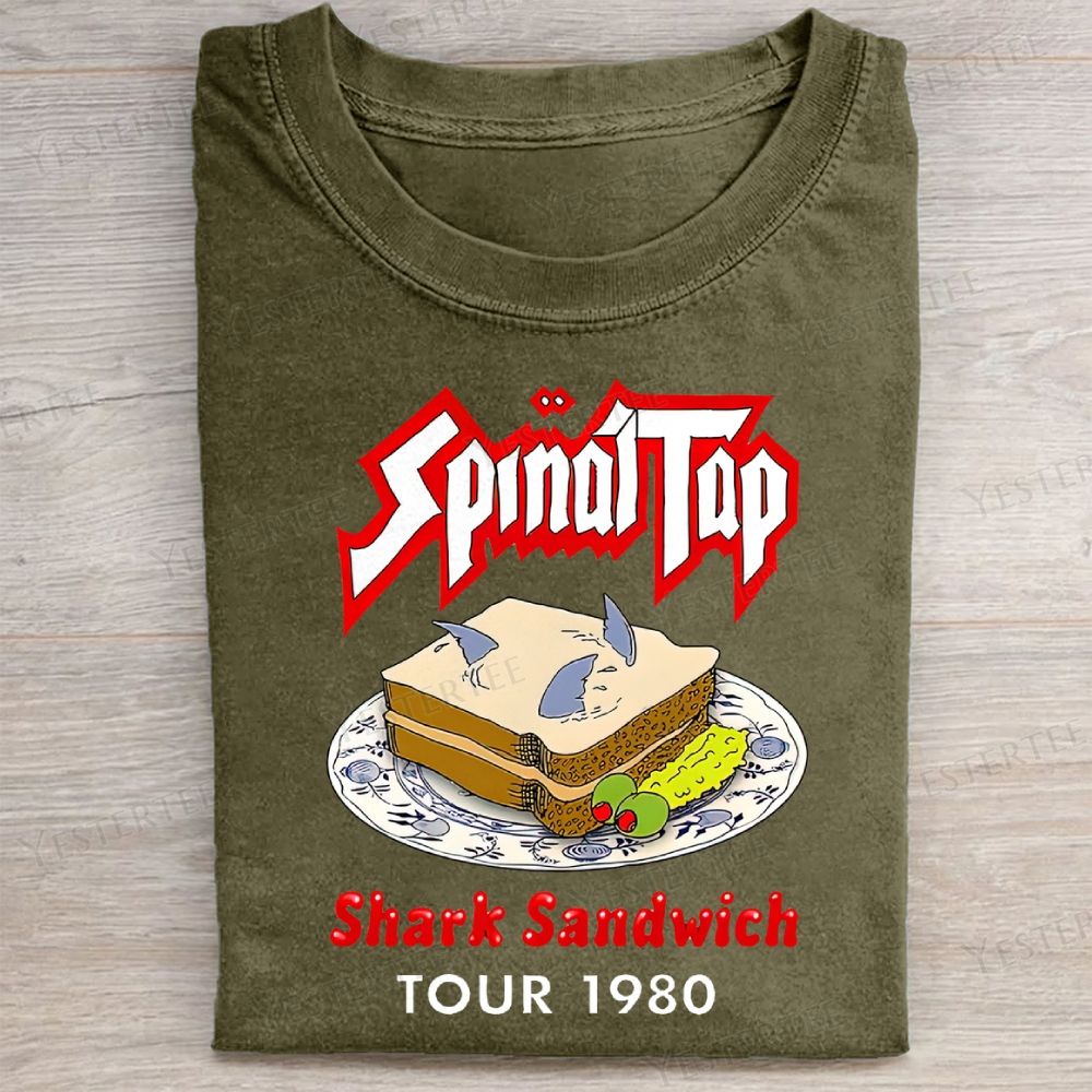 Shark Toast Syndicate Vintage Washed Tee 