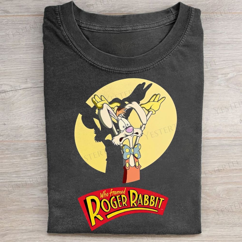 Shadow Bunny Protocol Washed Tee 