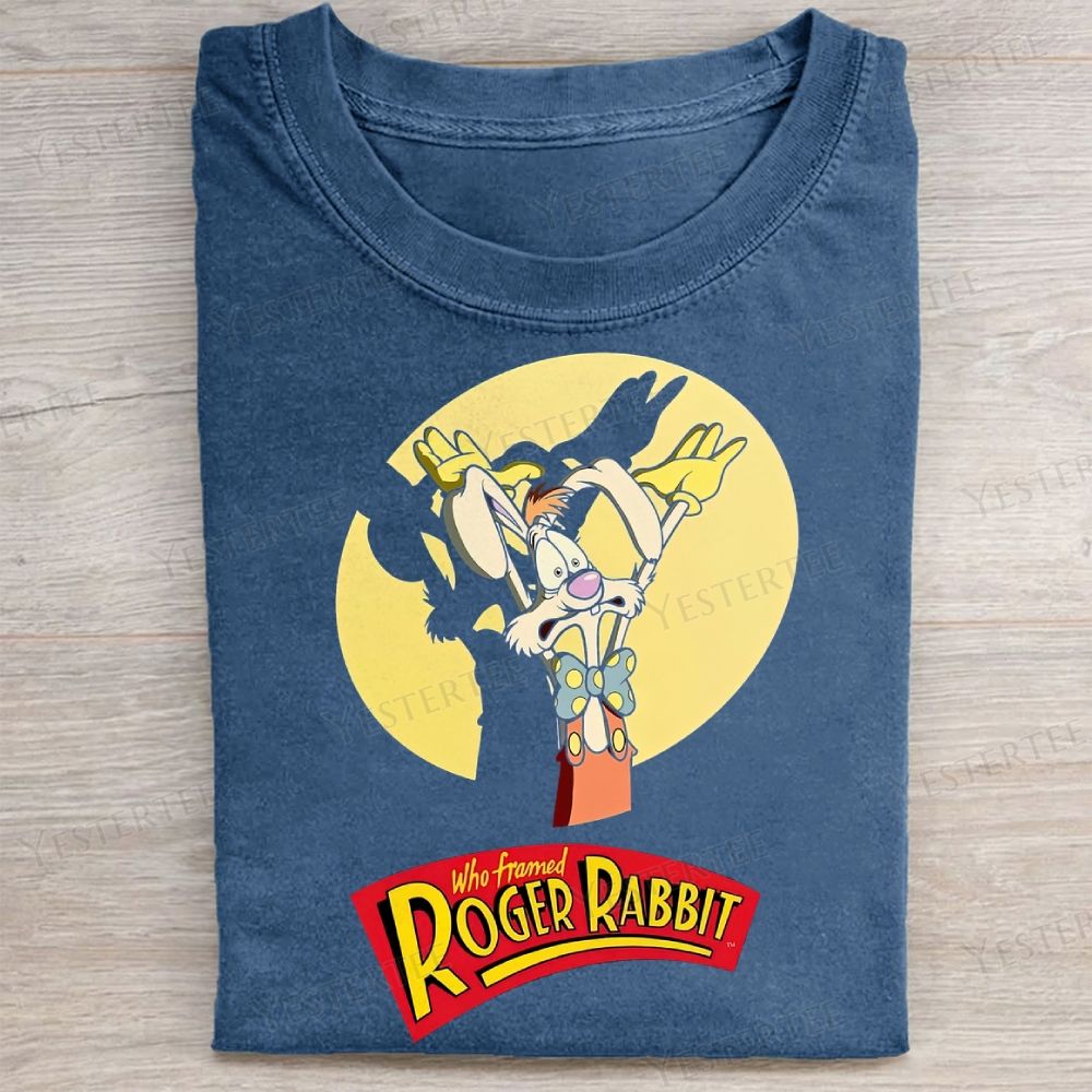 Shadow Bunny Protocol Washed Tee 