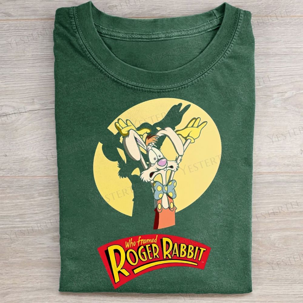 Shadow Bunny Protocol Washed Tee 