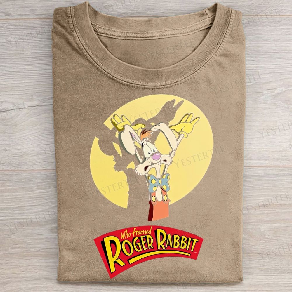 Shadow Bunny Protocol Washed Tee 