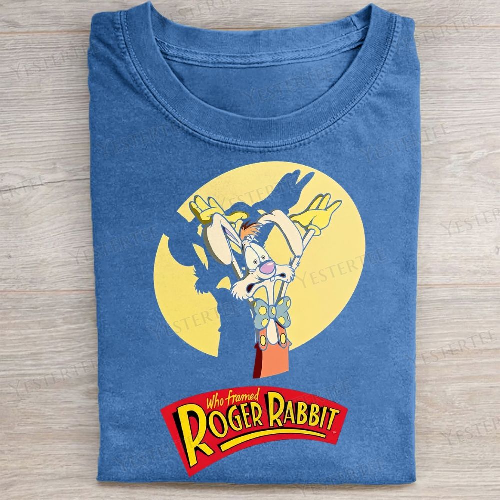 Shadow Bunny Protocol Washed Tee 