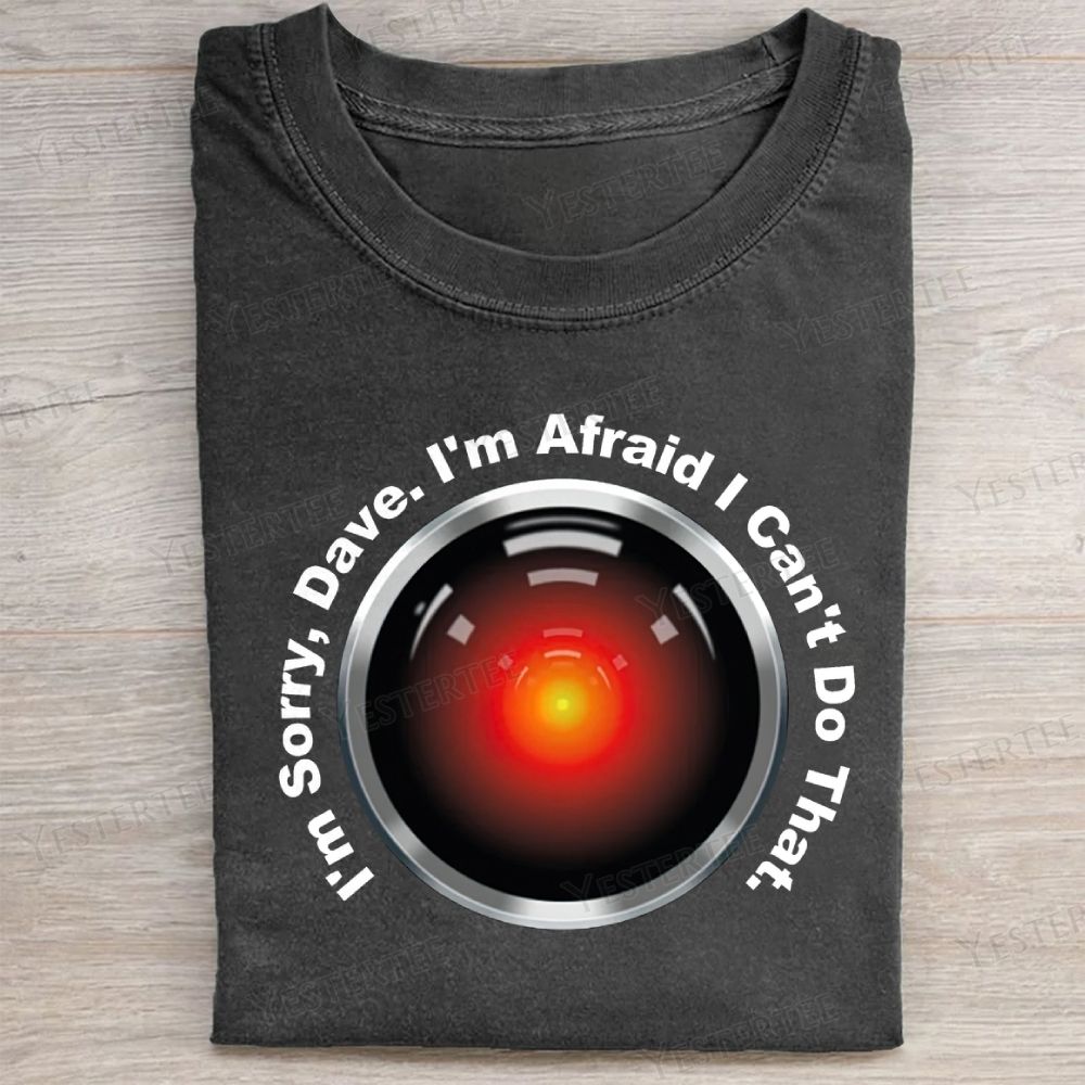 Futuristic AI Refusal Washed Tee 