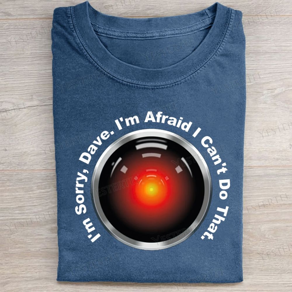 Futuristic AI Refusal Washed Tee 