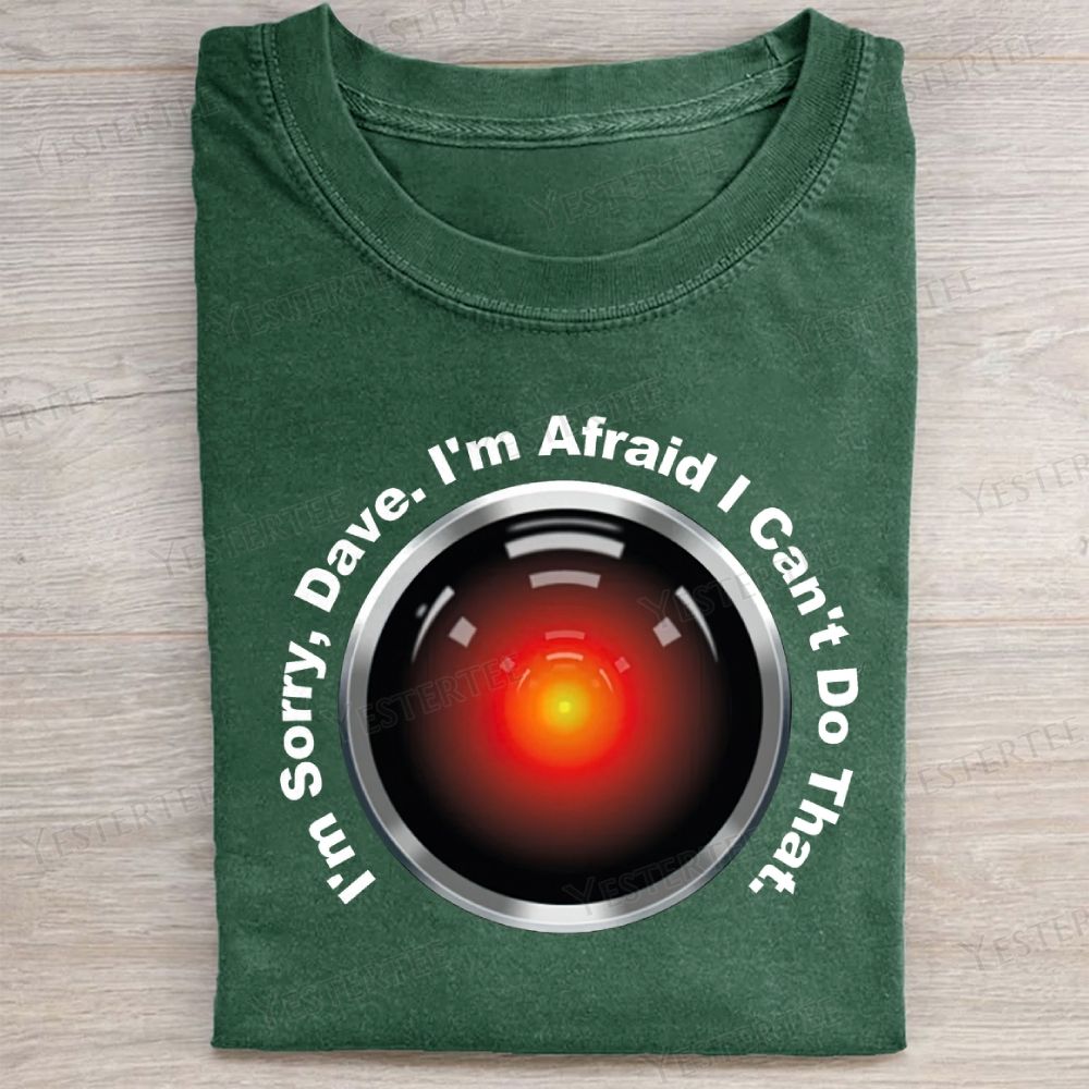 Futuristic AI Refusal Washed Tee 