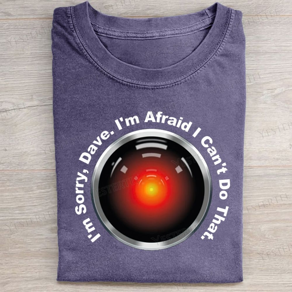 Futuristic AI Refusal Washed Tee 