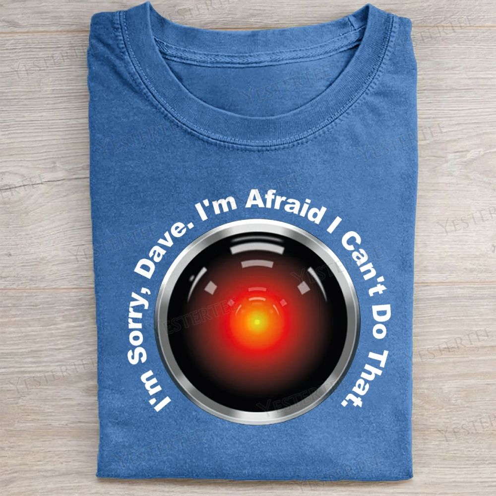 Futuristic AI Refusal Washed Tee 